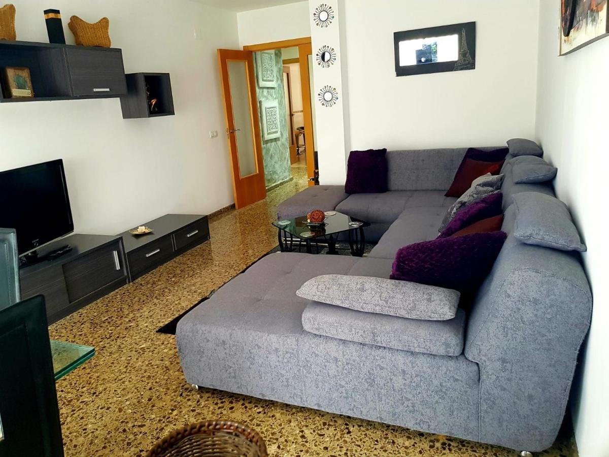 Piso Amplio De 3 Habitaciones, 2 Banos, Ascensor Y Parking Burriana Buitenkant foto